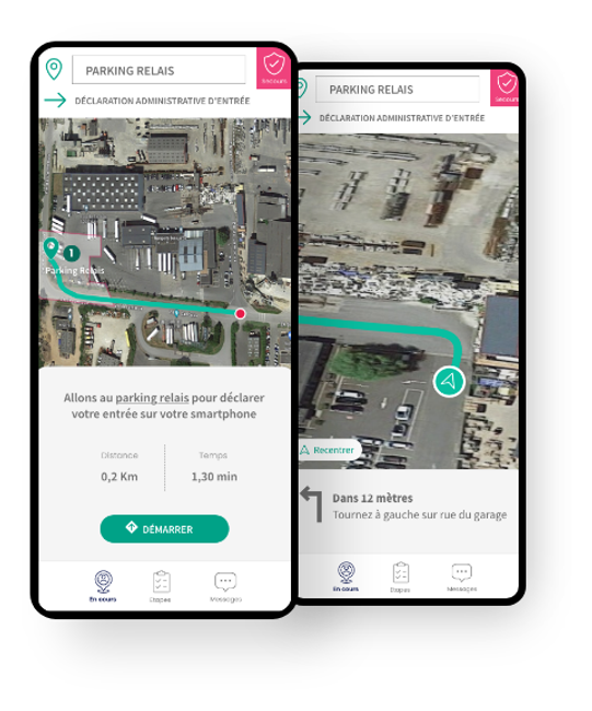 Asegure los movimientos de sus visitantes