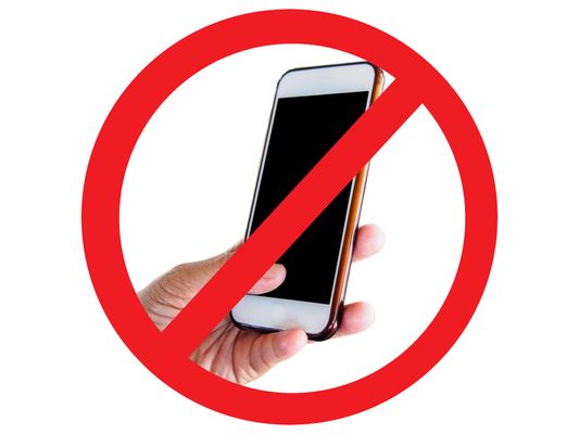 Illustration - contrôle d’accès sur les sites sécurisés où le téléphone personnel est interdit